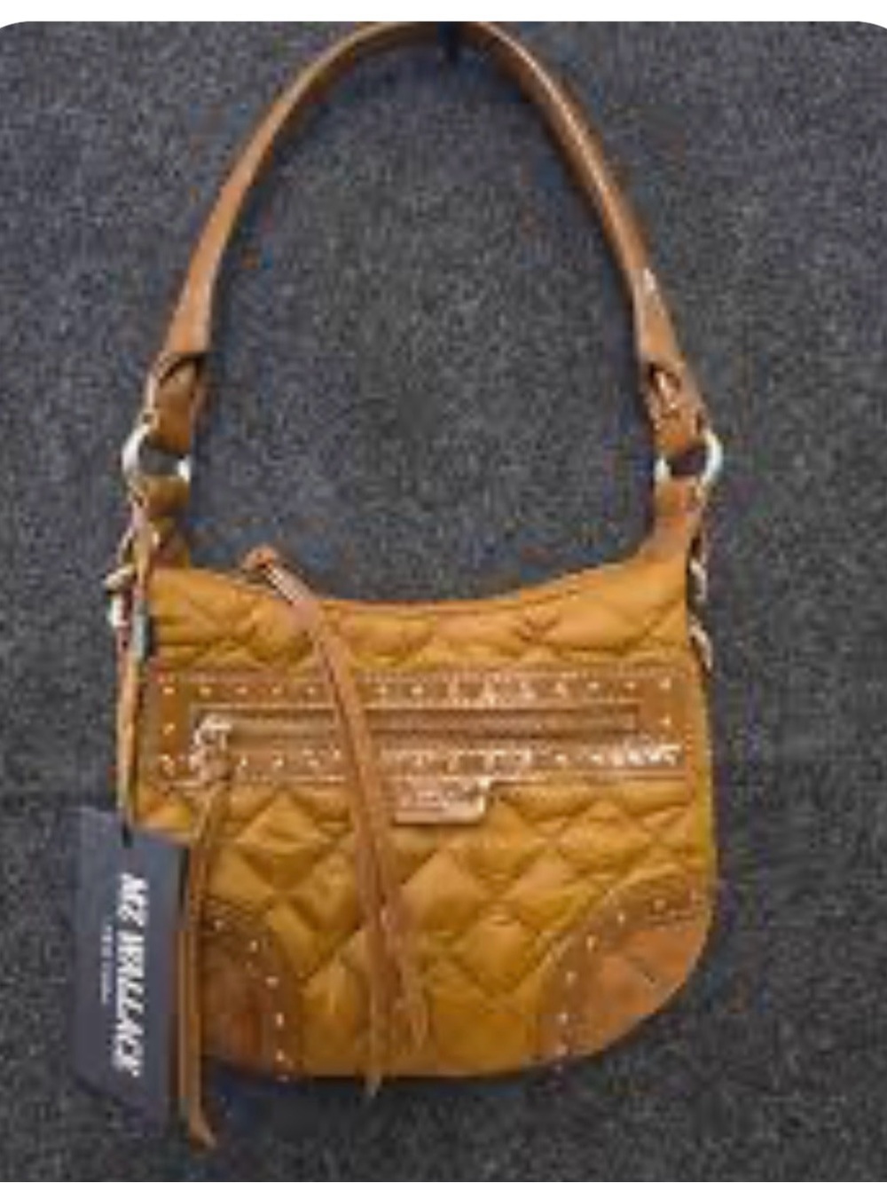 MZ Wallace Amber Mini Stud Crosby Sienna